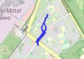 Trasa z dnia 2021-09-29 19:24 - mapa trasy gps - spacer