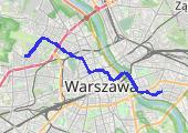 Trasa z dnia 2021-09-26 21:05 - mapa trasy gps - rower trekkingowy