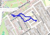 Trasa z dnia 2021-09-30 11:21 - mapa trasy gps - spacer