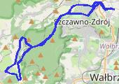 Trasa z dnia 2021-10-01 18:57 - mapa trasy gps - rower górski