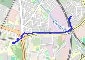 Trasa z dnia 2021-10-01 08:06 - mapa trasy gps - rower górski