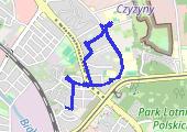 Trasa z dnia 2021-09-29 13:40 - mapa trasy gps - rower górski