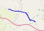 Trasa z dnia 2021-10-01 22:03 - mapa trasy gps - rower trekkingowy