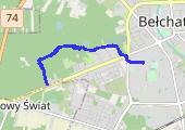 Trasa z dnia 2021-10-03 09:56 - mapa trasy gps - bieganie