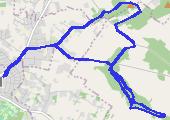Trasa z dnia 2021-10-03 15:37 - mapa trasy gps - rower górski