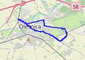 Obwodnica Oleśnicy, Rataje - mapa trasy gps - spacer