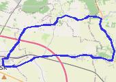 Trasa z dnia 2021-10-04 15:34 - mapa trasy gps - rower górski