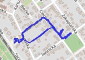 Trasa z dnia 2021-10-04 16:02 - mapa trasy gps - spacer