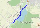 Trasa z dnia 2021-10-04 18:36 - mapa trasy gps - rower górski