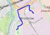 Rower - mapa trasy gps - rower trekkingowy