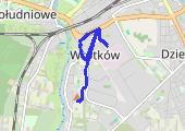 Rower - mapa trasy gps - rower trekkingowy