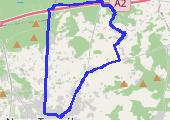 Trasa z dnia 2021-10-05 17:19 - mapa trasy gps - rower górski
