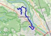 Trasa z dnia 2021-10-06 17:24 - mapa trasy gps - rower górski