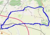 Trasa z dnia 2021-10-07 15:13 - mapa trasy gps - rower górski