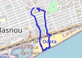Po Wojtka ja sam z Alexem 2021-10-07 21:22 - mapa trasy gps - spacer