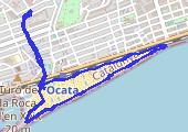 Linia brzegowa z Marcinem i Alexem 2021-10-08 11:06 - mapa trasy gps - spacer