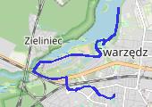 Trasa z dnia 2021-10-09 18:02 - mapa trasy gps - rower górski