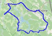 Trasa z dnia 2021-10-14 16:09 - mapa trasy gps - rower szosowy