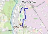 Rower - mapa trasy gps - rower trekkingowy