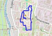 Spacer - mapa trasy gps - spacer