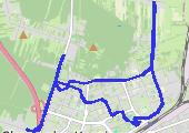 Trasa z dnia 2021-10-16 09:43 - mapa trasy gps - rower szosowy