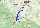 Trasa z dnia 2021-10-16 15:18 - mapa trasy gps - rower szosowy