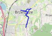 Trasa z dnia 2021-10-17 18:18 - mapa trasy gps - spacer
