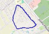 Milowy spacer, Perro ugryźli w nos 2021-10-16 20:01 - mapa trasy gps - spacer