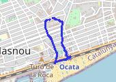 Po Wojtka na stację 2021-09-22 19:18 - mapa trasy gps - spacer
