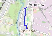 Rower - mapa trasy gps - rower trekkingowy