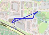 Trasa z dnia 2021-10-21 07:27 - mapa trasy gps - rower górski