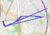 Trasa z dnia 2021-10-12 08:15 - mapa trasy gps - rower górski