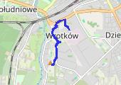 Rower - mapa trasy gps - rower trekkingowy