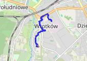 Rower - mapa trasy gps - rower trekkingowy