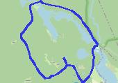 Ośrodek Azyl i okolice - mapa trasy gps - marsz
