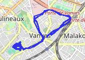 Trasa z dnia 2021-10-04 18:38 - mapa trasy gps - bieganie