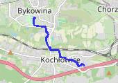 Trasa z dnia 2021-10-18 07:58 - mapa trasy gps - rower górski