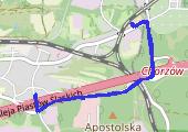 Trasa z dnia 2021-10-19 16:11 - mapa trasy gps - rower górski