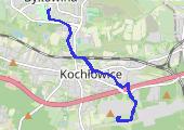 Trasa z dnia 2021-10-20 16:50 - mapa trasy gps - rower górski