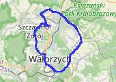 Trasa z dnia 2021-10-26 18:26 - mapa trasy gps - rower górski
