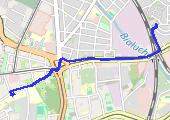 Trasa z dnia 2021-10-27 08:08 - mapa trasy gps - rower górski
