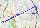 Trasa z dnia 2021-10-27 15:12 - mapa trasy gps - rower górski
