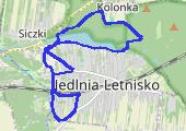 Trasa z dnia 2021-10-29 09:20 - mapa trasy gps - bieganie