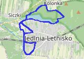 Trasa z dnia 2021-10-30 09:10 - mapa trasy gps - bieganie
