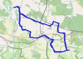 Trasa z dnia 2021-10-30 14:04 - mapa trasy gps - rower szosowy
