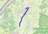 Trasa z dnia 2021-10-31 14:50 - mapa trasy gps - bieganie