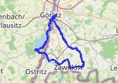 Trasa z dnia 2021-10-31 15:23 - mapa trasy gps - rower szosowy