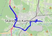 Trasa z dnia 2021-11-02 09:06 - mapa trasy gps - rower szosowy