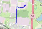 Trasa z dnia 2021-11-02 13:26 - mapa trasy gps - marsz