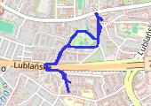 Trasa z dnia 2021-11-03 11:59 - mapa trasy gps - marsz